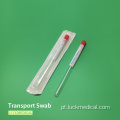 Swabs de transporte de amostragem esterilizados no madrejão nasal swab fda